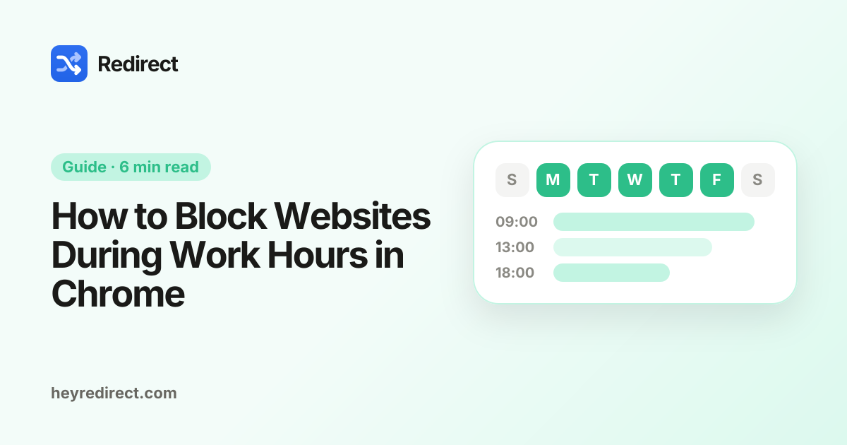 How to Block Websites During Work Hours in Chrome
