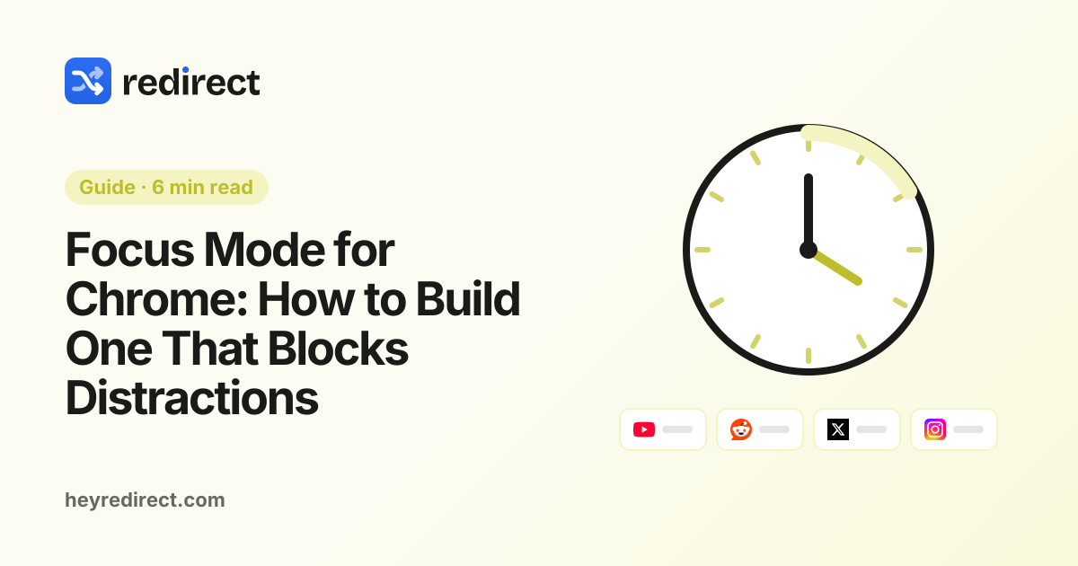 Focus Mode for Chrome: How to Build One That Blocks Distractions